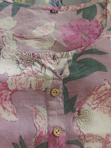 Beautiful Floral Print Kurta