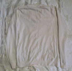Cream Pearl Embellished Sweater