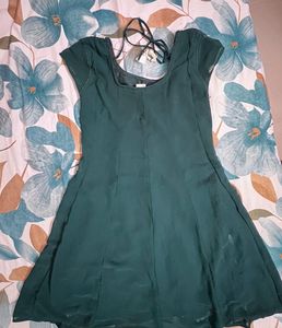 Emerald Green festival dress