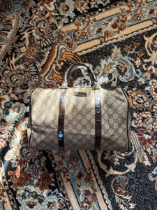 Gucci Monogram Duffel Bag