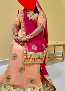 1 time worn lehnga