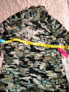 Branded silk shirt