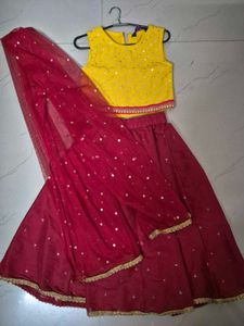 Girls' Festive Ethnic Set
