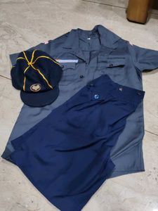 Never Used Scouts Dress With Cap As Freebie
