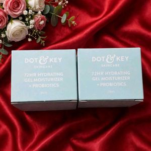pack of 2 DOT & KEY 72HR Hydrating Gel Moisturizer