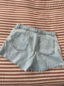 Light Wash Denim Skirt