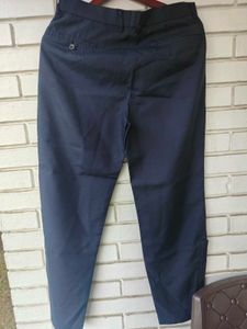 Imported Navy Blue Casual Pants