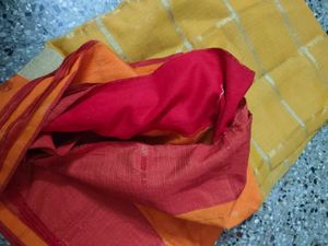 Price dropped Vibrant Yellow &amp; Orange blouse