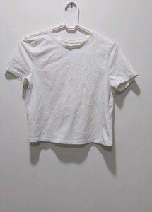 H&M Basics White Tee