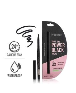 Swiss Beauty you & eye power black Kajal