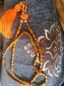 boho classic wooden beaded mala bracelet