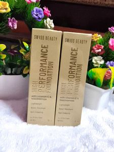 Pack of 2 Swiss Beauty High Performance Foundation