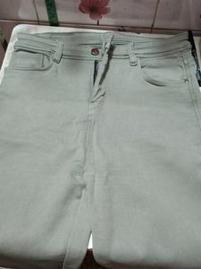 Pista Green Straight Jeans