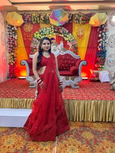 Stunning Red Lehnga