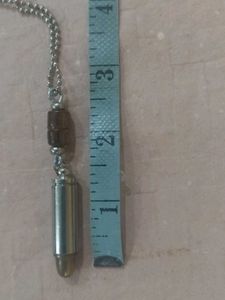 Classic Bullet Pendent Necklace for Men