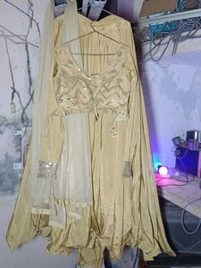 heavy silk lahanga choli set with dupatta