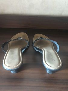 Beaded Thong Sandals UK37