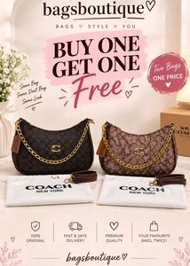 Coach Signature Hobo Bags - Set of 2