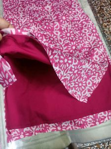 Pink Kurta Set with Dupatta