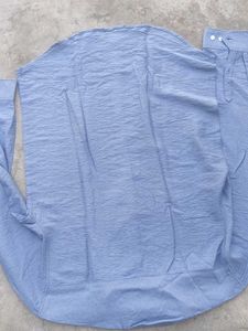 Men's Casual Band Collar Shirt