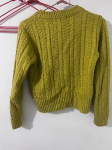 Cable Knit Button-Up Cardigan