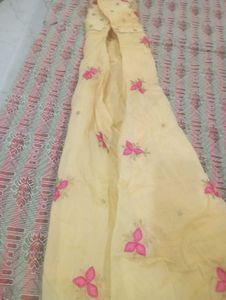 Embroidered pure cotton kurti for summers