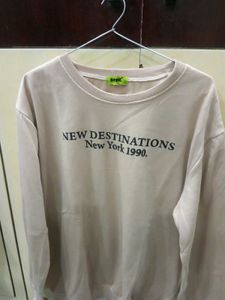 Beige 'New Destinations' Sweatshirt
