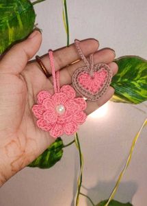 Premium Crochet Flower &amp; Heart Gift Set