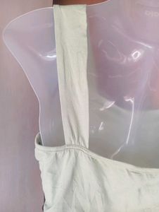 Ruched Strap Crop Top