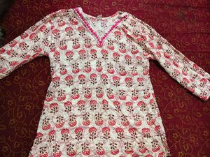 Patterned Long Sleeve Top