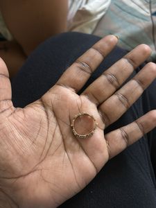 Sparkling Chain Link Ring