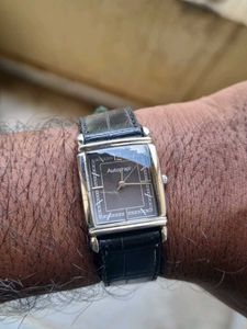 Classic Rectangular Autograph Watch