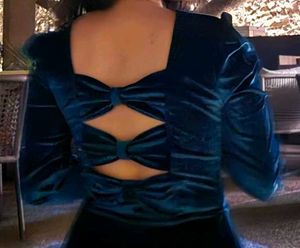 Elegant Velvet Party Dress