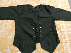 Dark black Ethnic Jacket