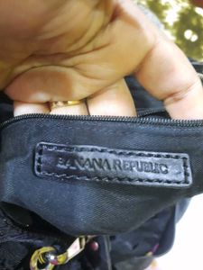 banana republic Stylish Black Hobo Bag