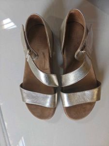 Stylish Gold Sandals
