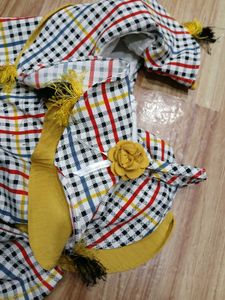 Girls Plaid Romper