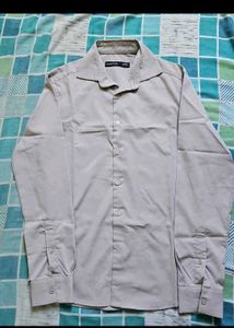 Zudio Grey formal premium Shirt