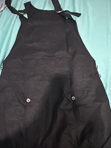 Black Pinafore Dress