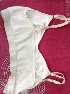 Comfortable White Bra