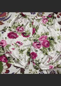 Small Size Shorts With Camisole Set