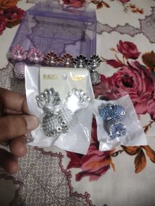 Jhumka Earrings Set of 6