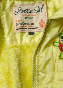 Cute Yellow Kids Jacket