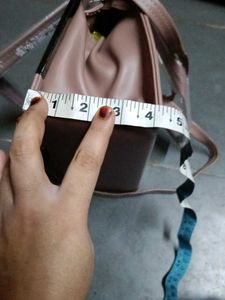 Pink Bow Detail Top Handle Bag