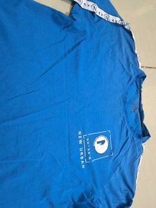 2 Tee Blue Long Tshirt And Half Being Human Te