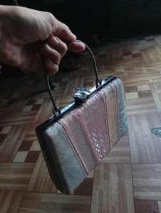 Elegant Brocade Clutch Bag