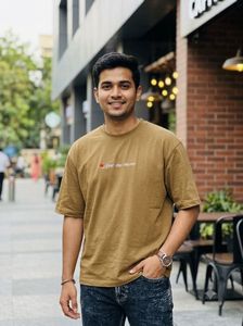 Brown Graphic T-Shirt