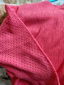 Coral Knit Top/tunic