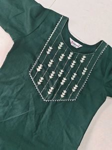 Elegant Green Kurta