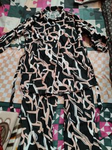 Stylish Printed co- ord set